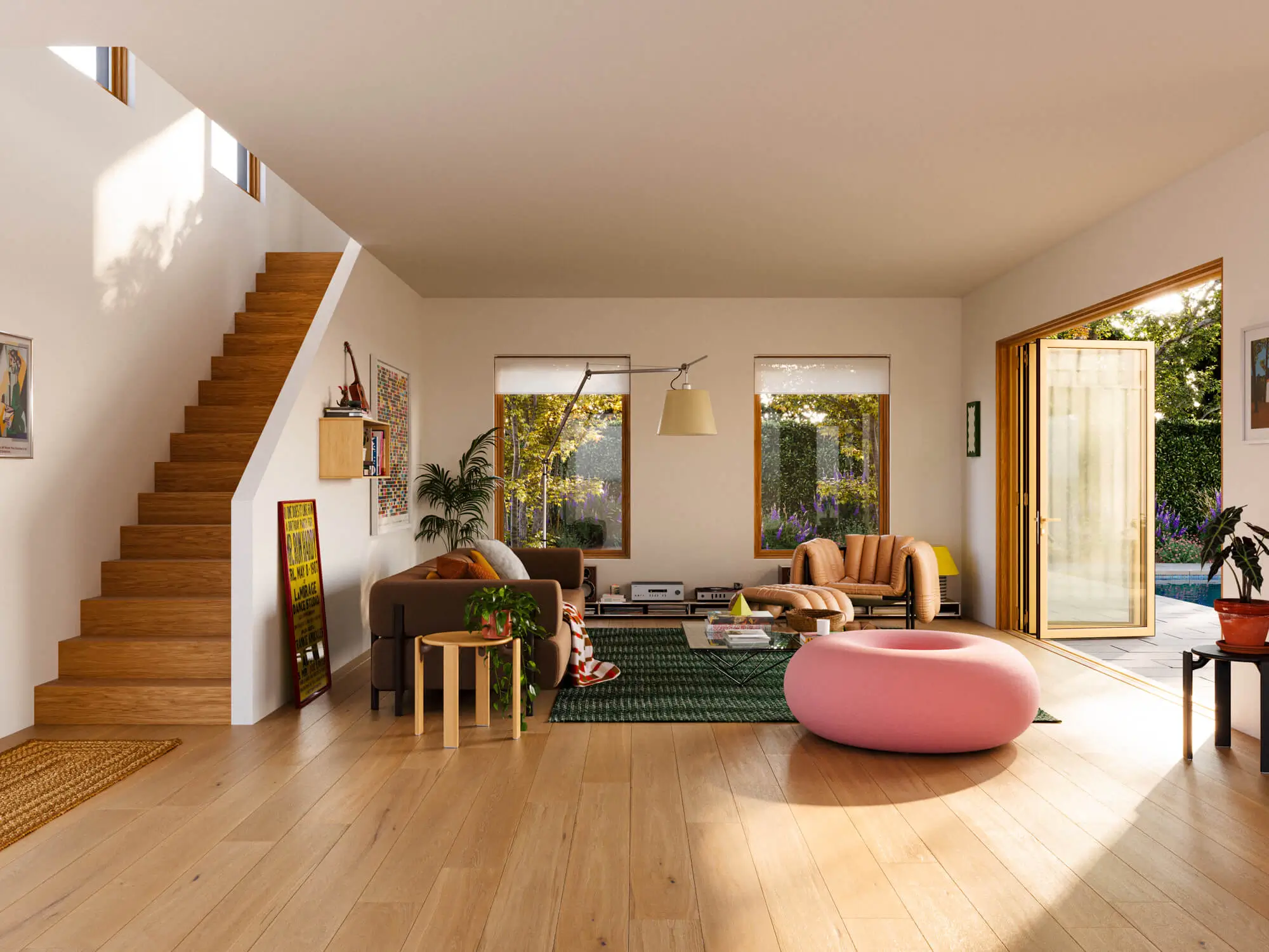 Type Five SFH interior featuring open floor plan with premium finishes and abundant natural light